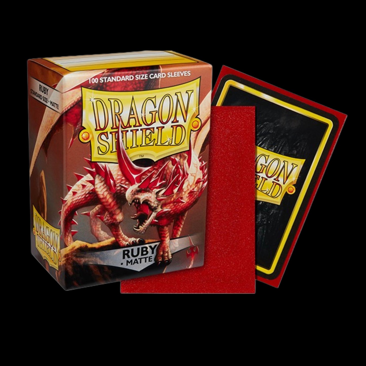 Dragon Shield Matte Ruby