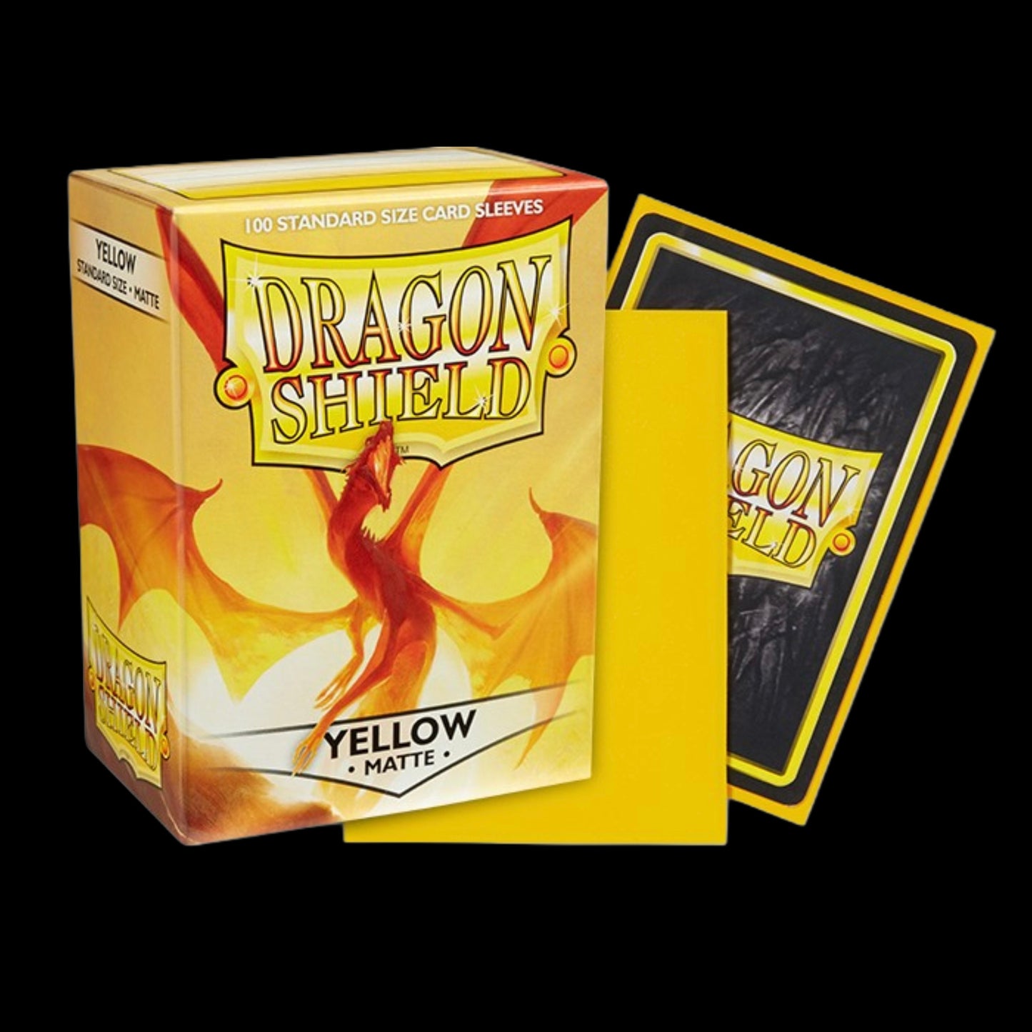 Dragon Shield Matte Yellow