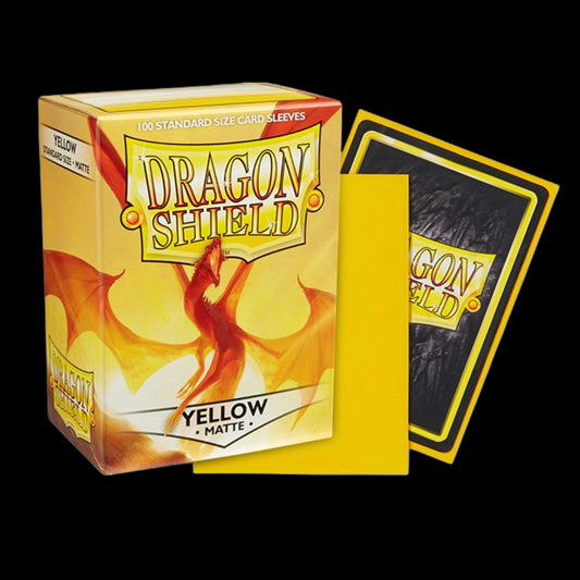Dragon Shield Matte Yellow