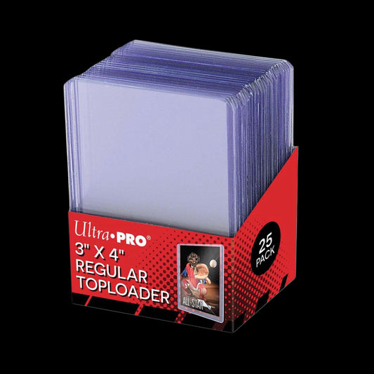 UltraPro 3" x 4" Regular Toploader (25pk)