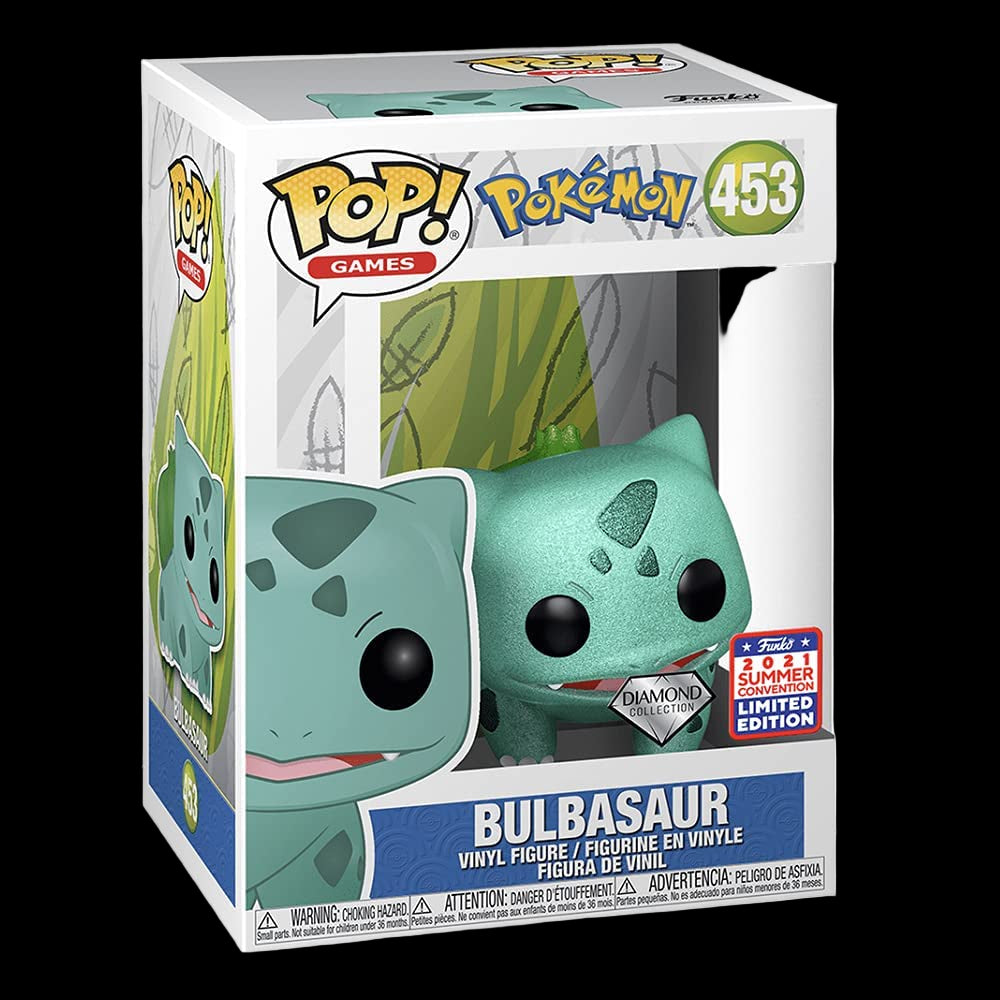 Bulbasaur Funko Pop! Silver Metallic